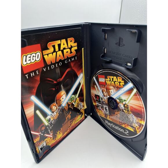 Lego Star Wars The Video Game (Sony PlayStation 2, 2005) Complete CIB PS2 Tested - Picture 4 of 9